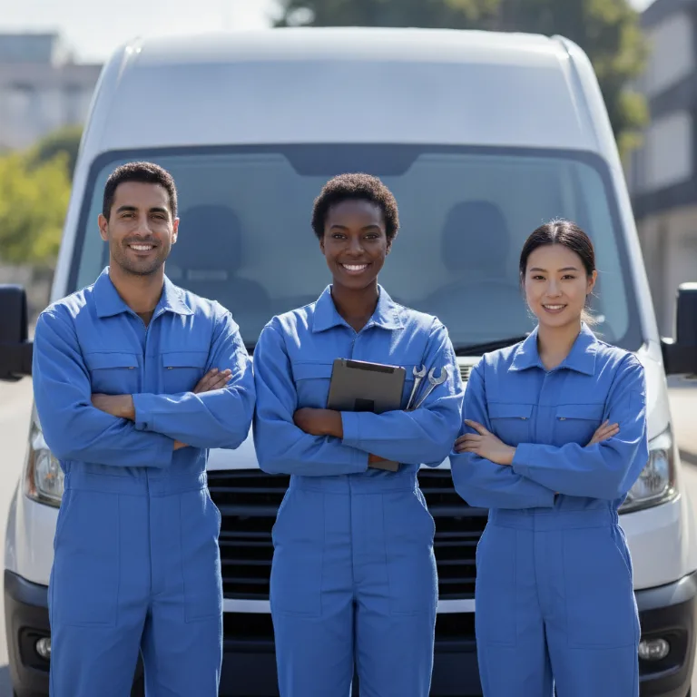 Autowerkstatt Team in Treptow